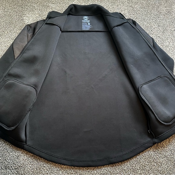 American Fighter Black Zip up Graphic Mens Jacket Size Large - Picture 6 of 12